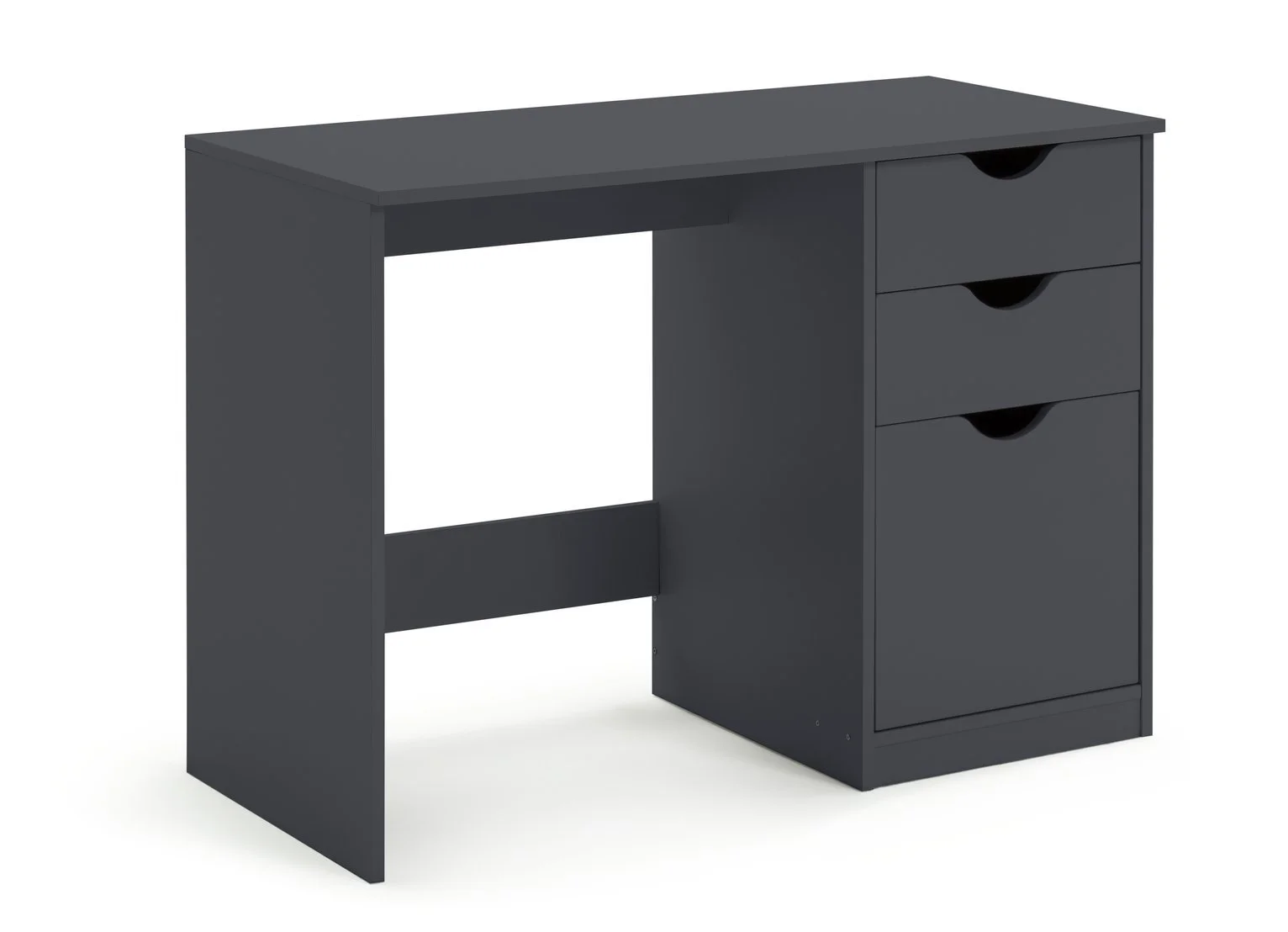Habitat Kids Pagnell 3 Drawers Desk - Grey 19553383_1.jpg