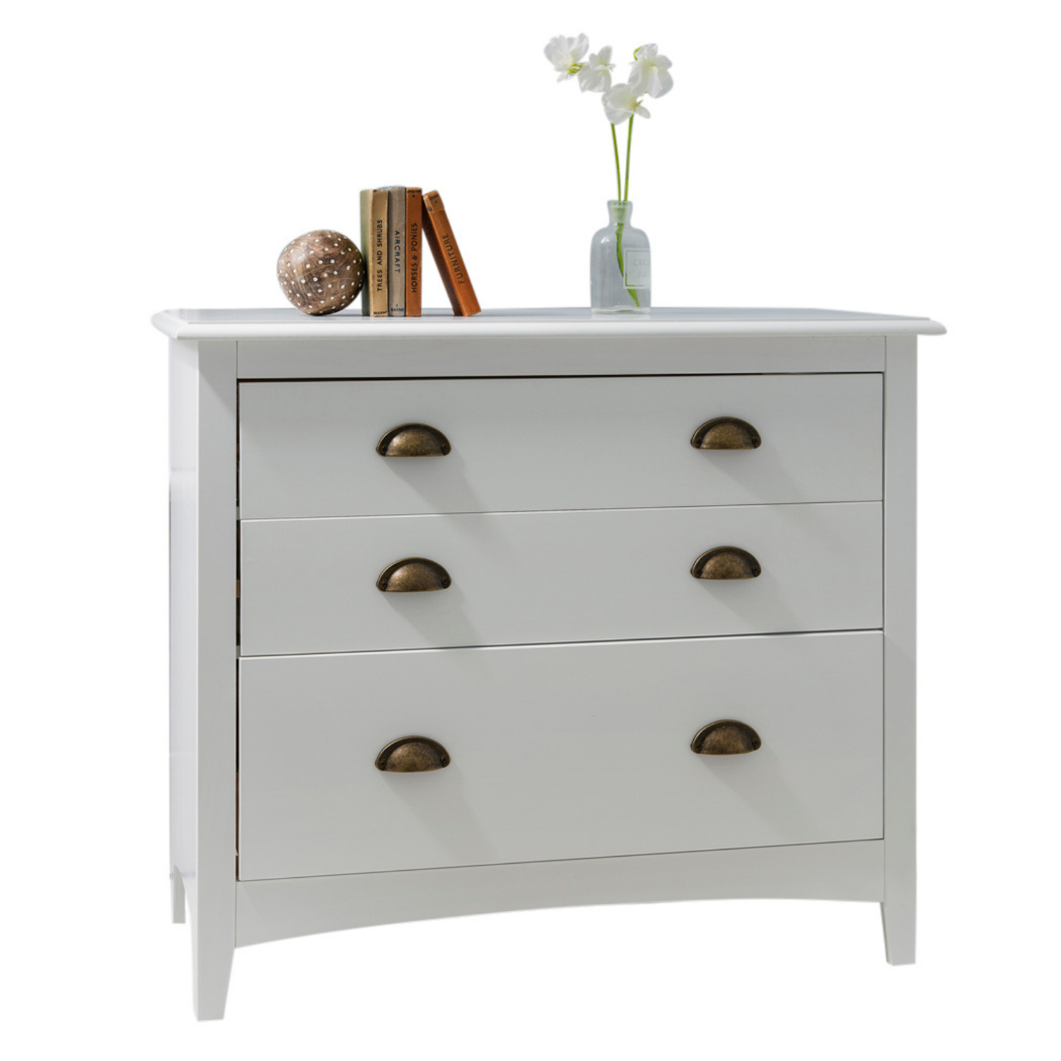 White Chest of Drawers