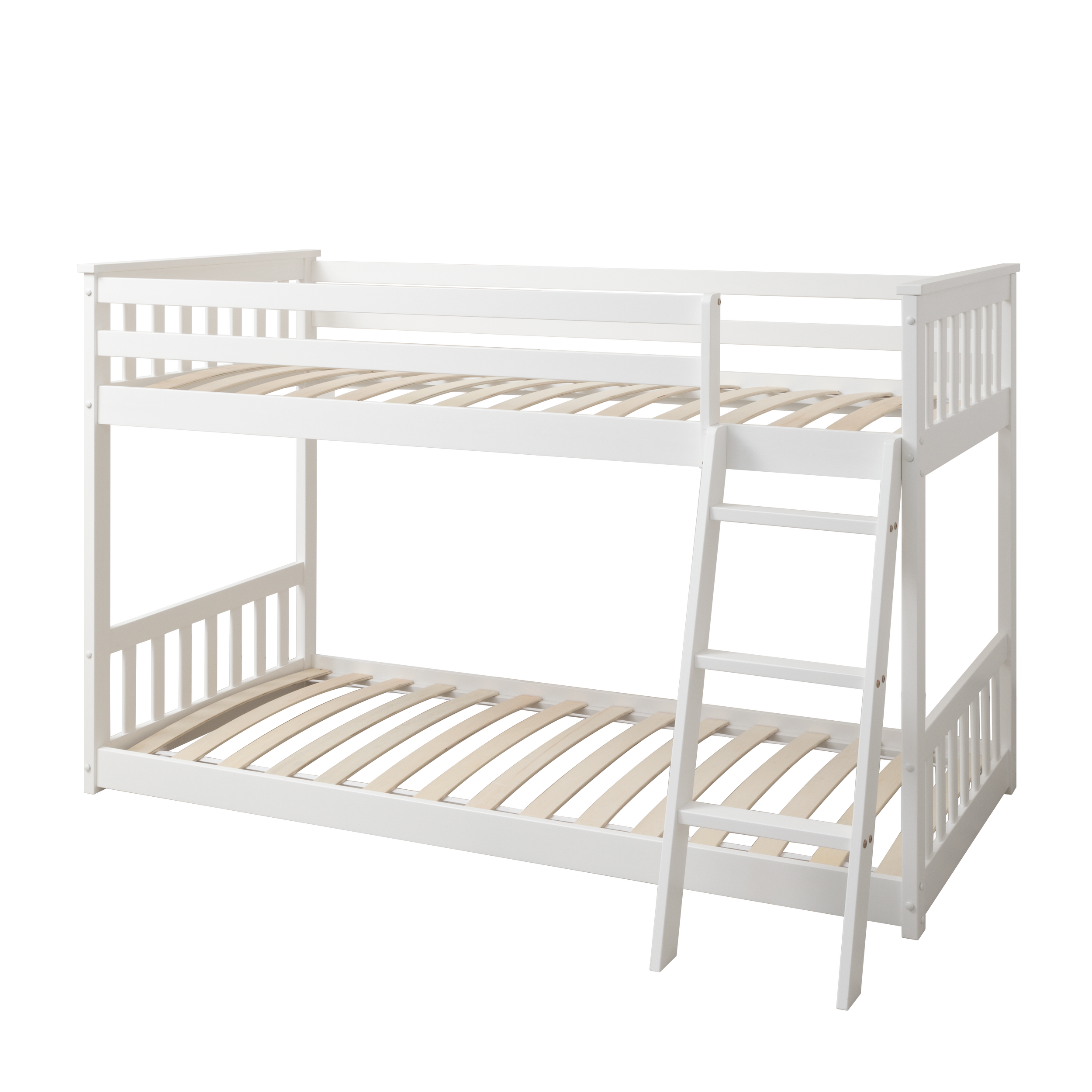 Midsleeper Bunk Bed in White Harri