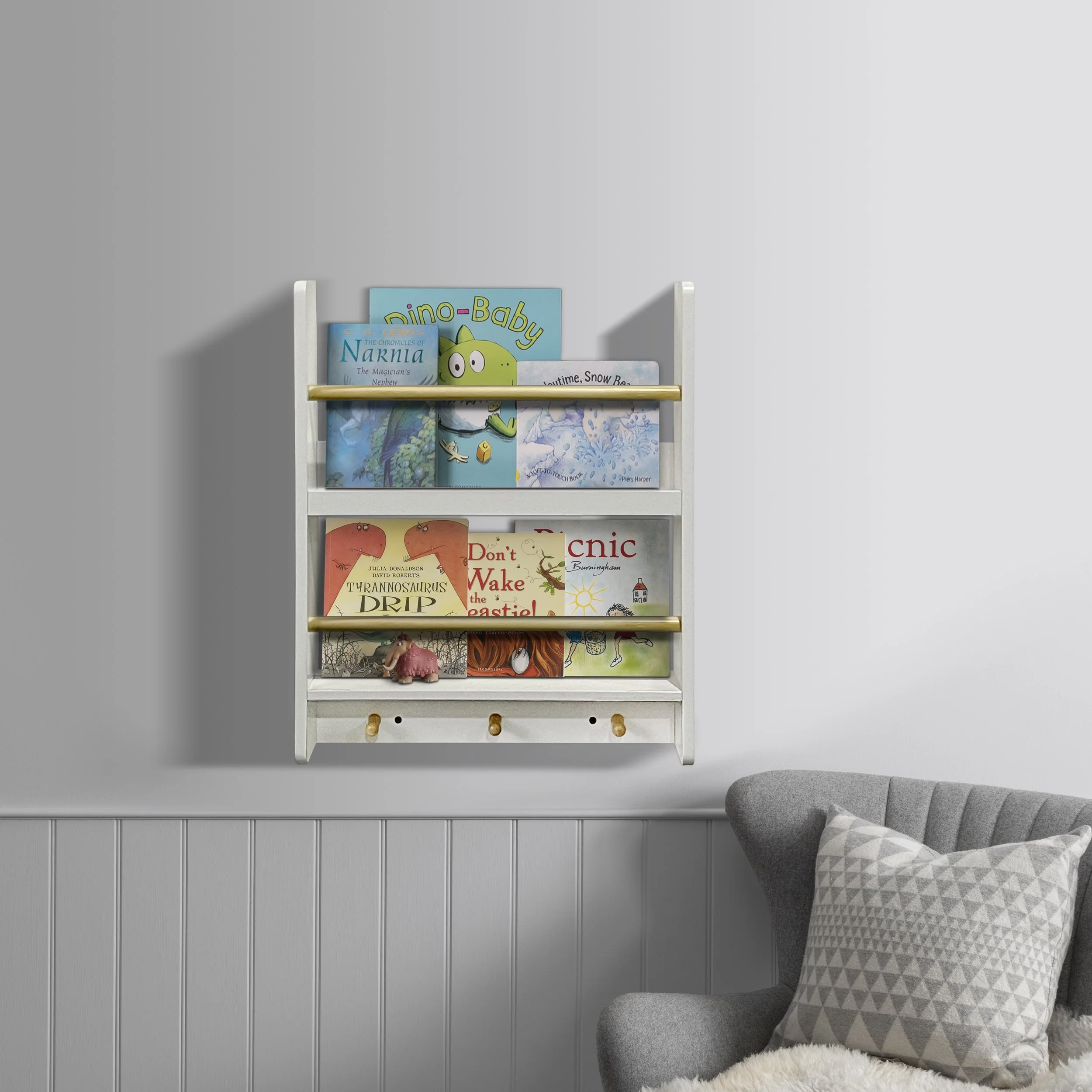 thumbnail image 2 of 3 Cube Storage Unit – Small Wooden Bookcase, Oak Finish, Wall-Mountable Or Freestanding – Spot On Dealz 2 of 6