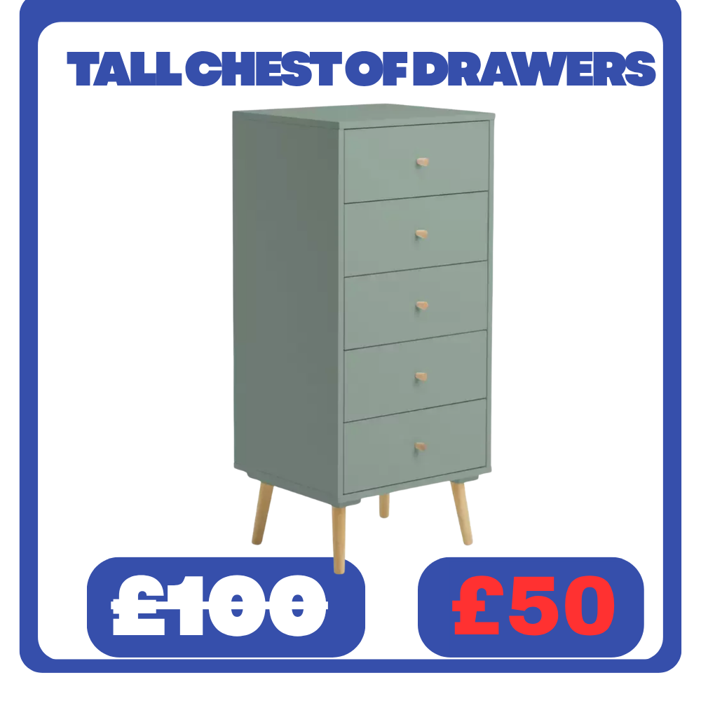 TALL CHEST OF DRAWERS