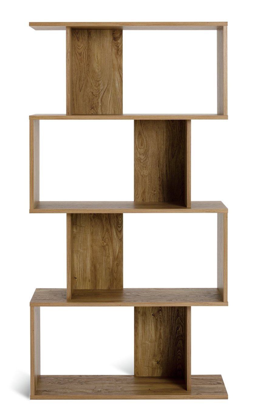 Habitat Nomad Blocked Bookcase - Oak 12069104_3.jpg
