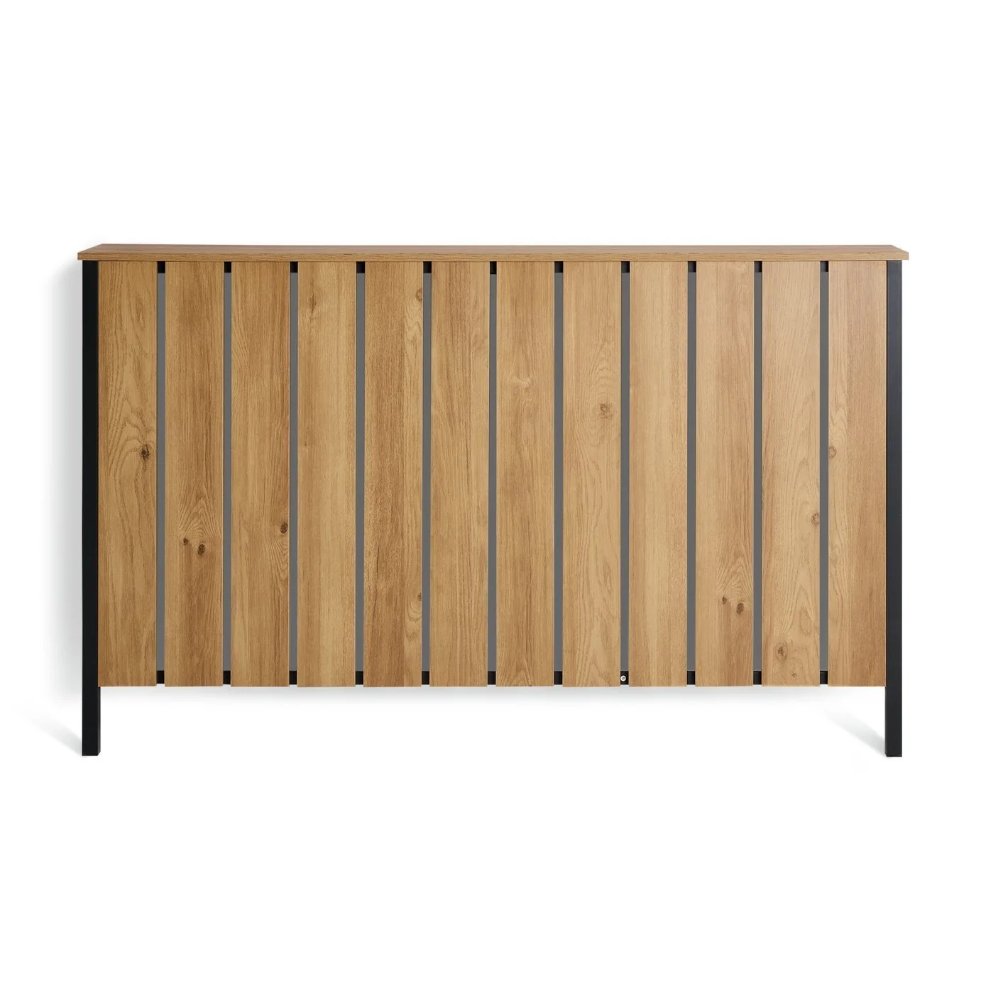 Argos Home Loft Living Large Radiator Cover - Oak 14373939_3.jpg
