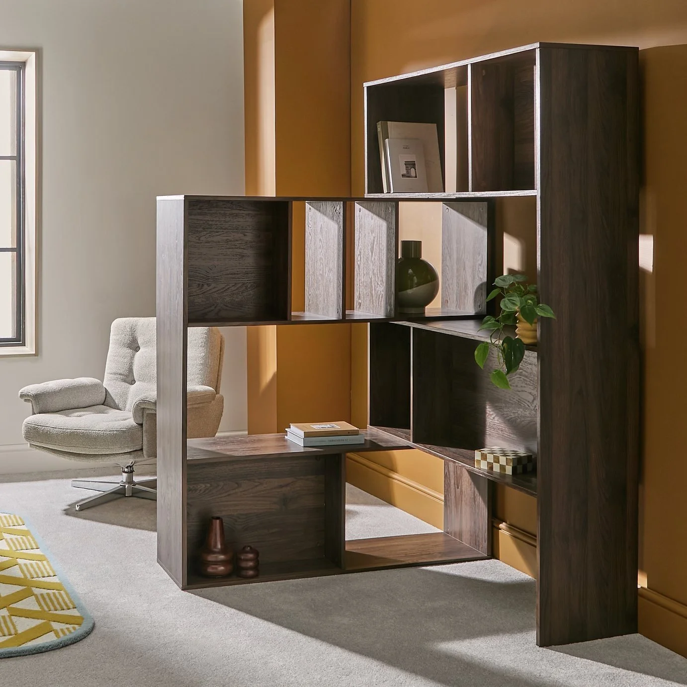 Habitat Atwood Extendable Shelving Unit - Walnut 17753824.jpg