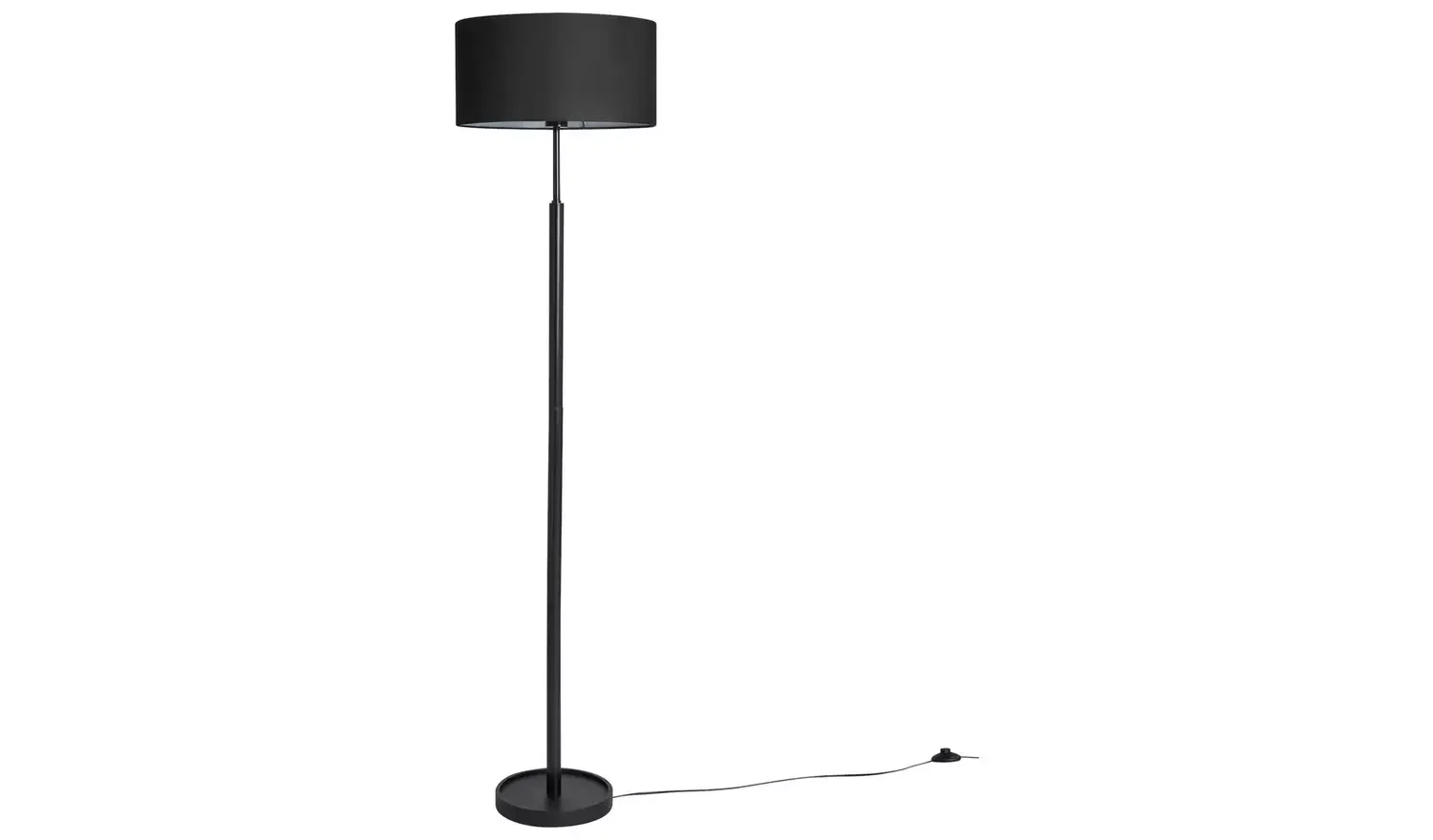 Gloss Stick Floor Lamp - Black