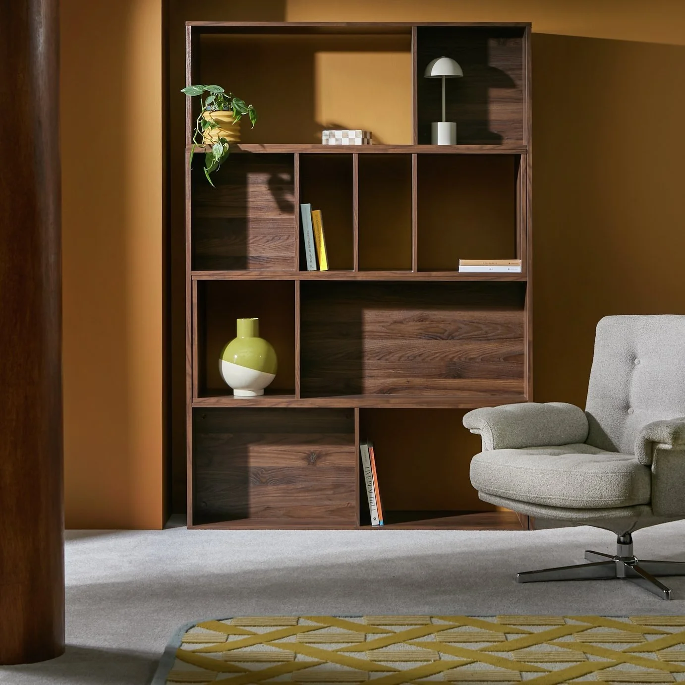 Habitat Atwood Extendable Shelving Unit - Walnut 17753824_9.jpg