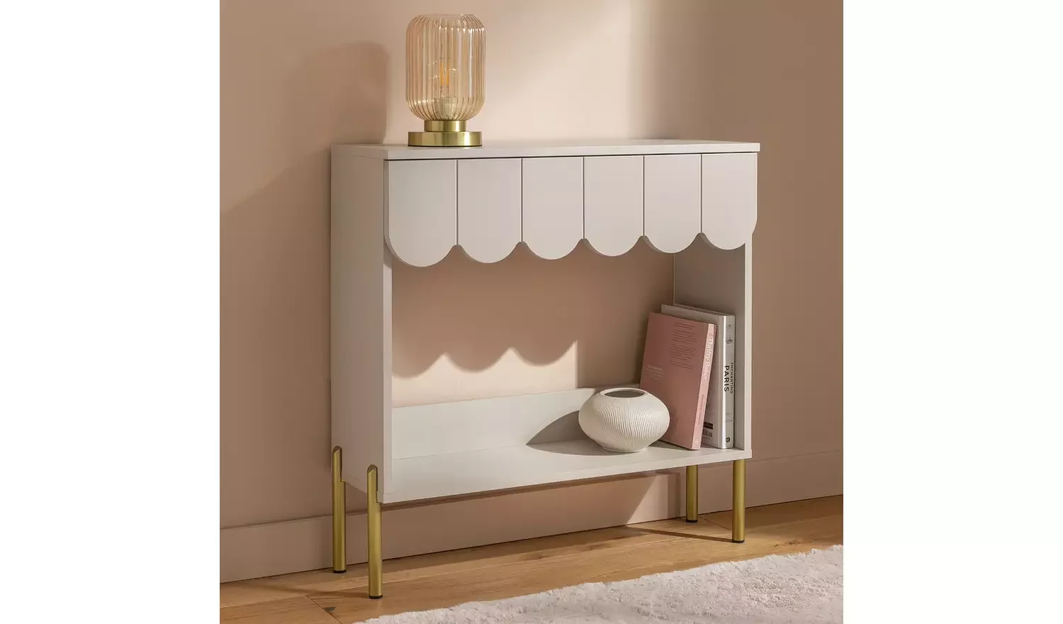 1 Drawer Console Table - Natural