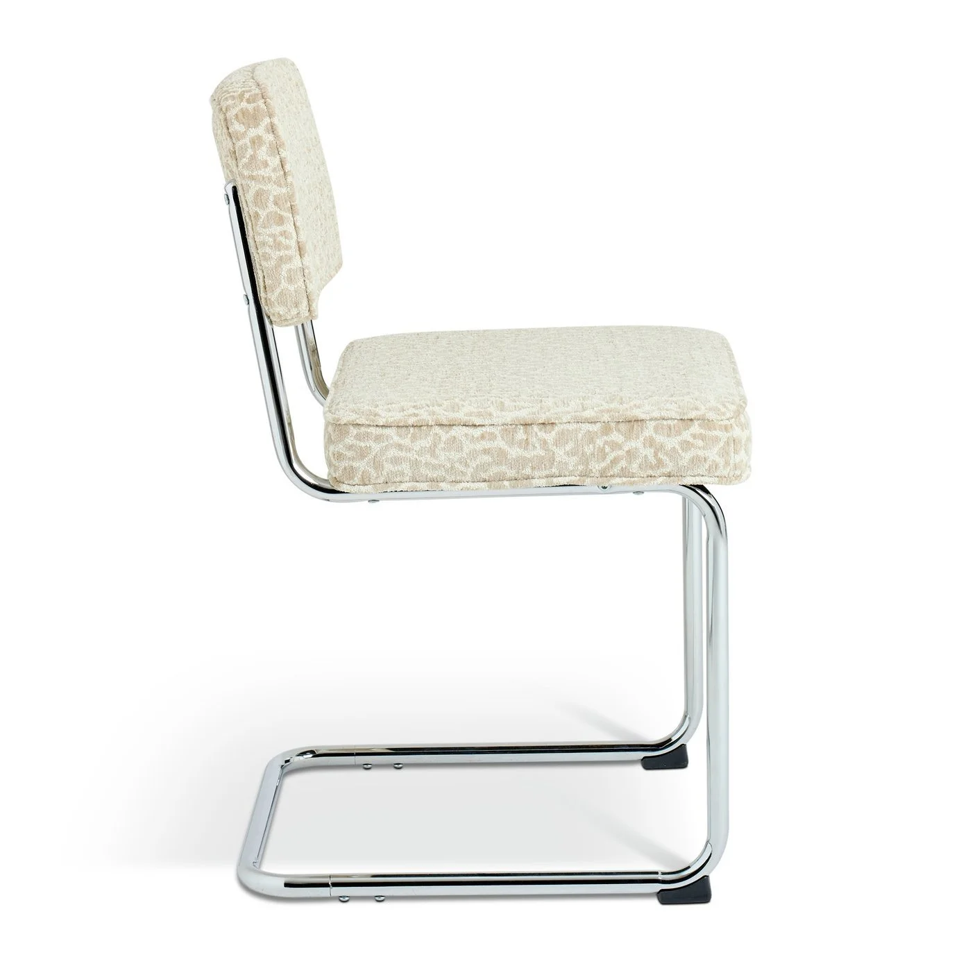 Habitat Enzu Metal Dining Chair - Leopard 17617506_3.jpg