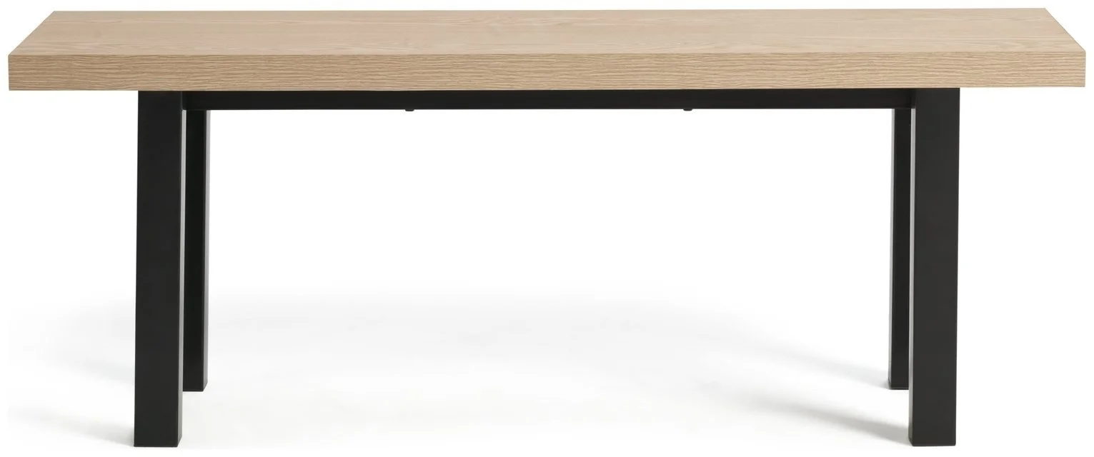 Habitat Zayn Wood Effect Dining Table - Birch 14337511_5.jpg