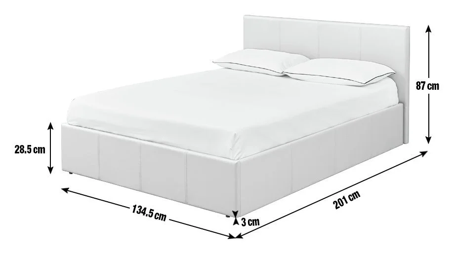 Argos Home Lavendon Small Double End Lift Ottoman Bed -White 17445840_4.jpg