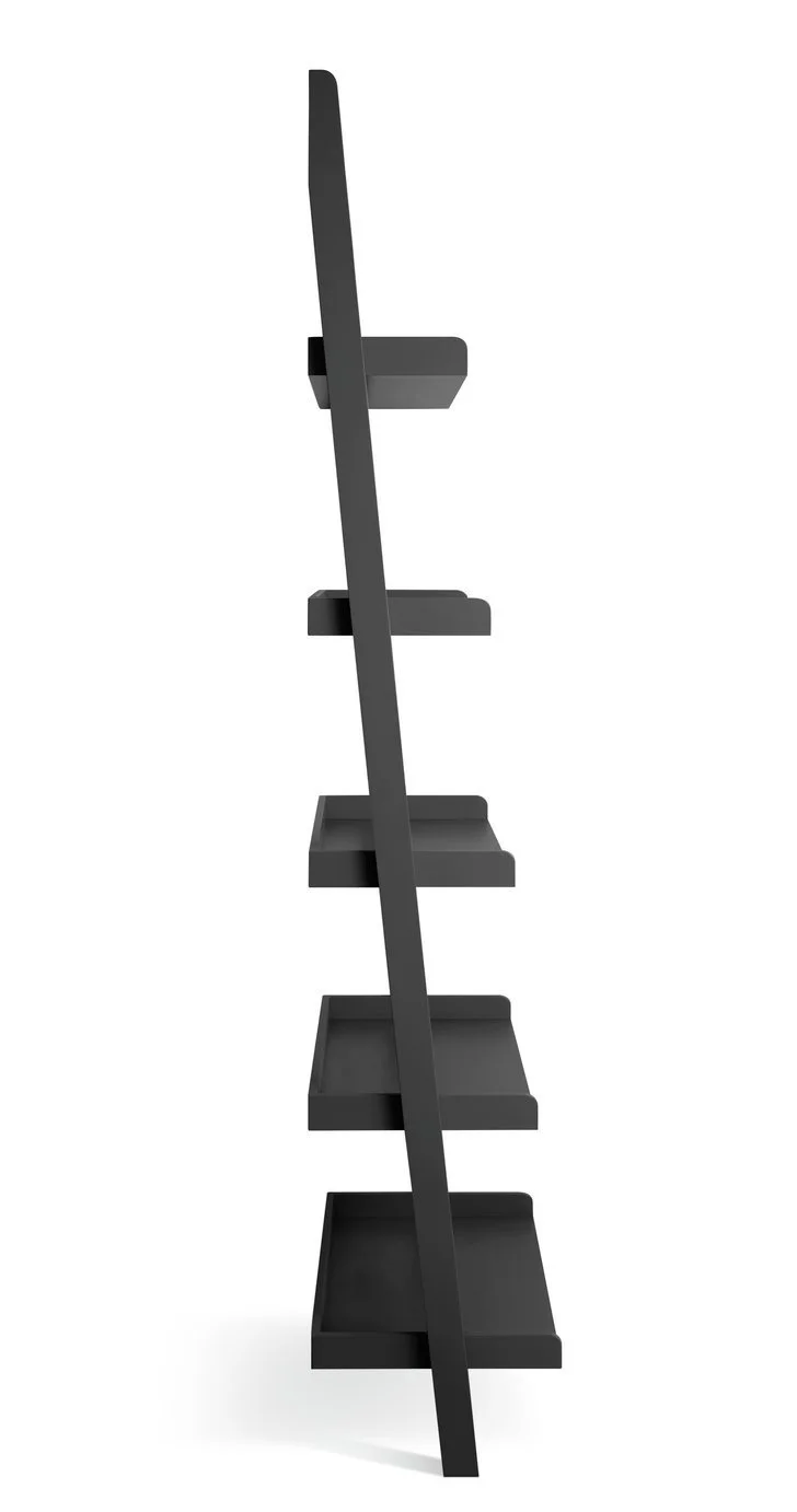 Habitat Jessi 5 Shelves Wide Bookcase - Black 17755963_4.jpg