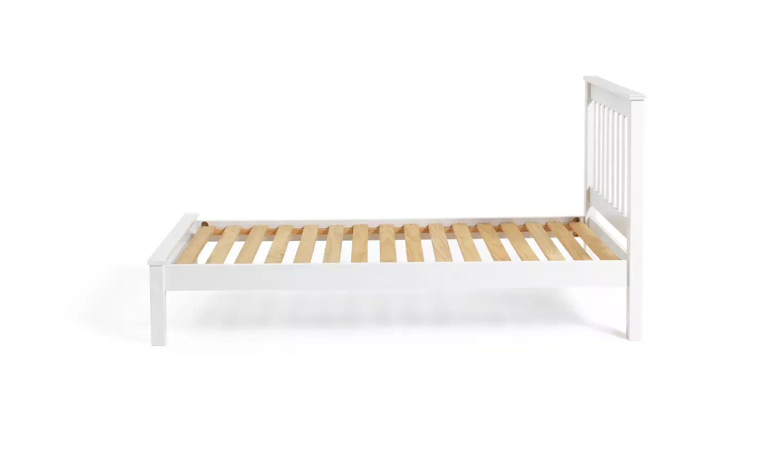 Single Bed Frame in White