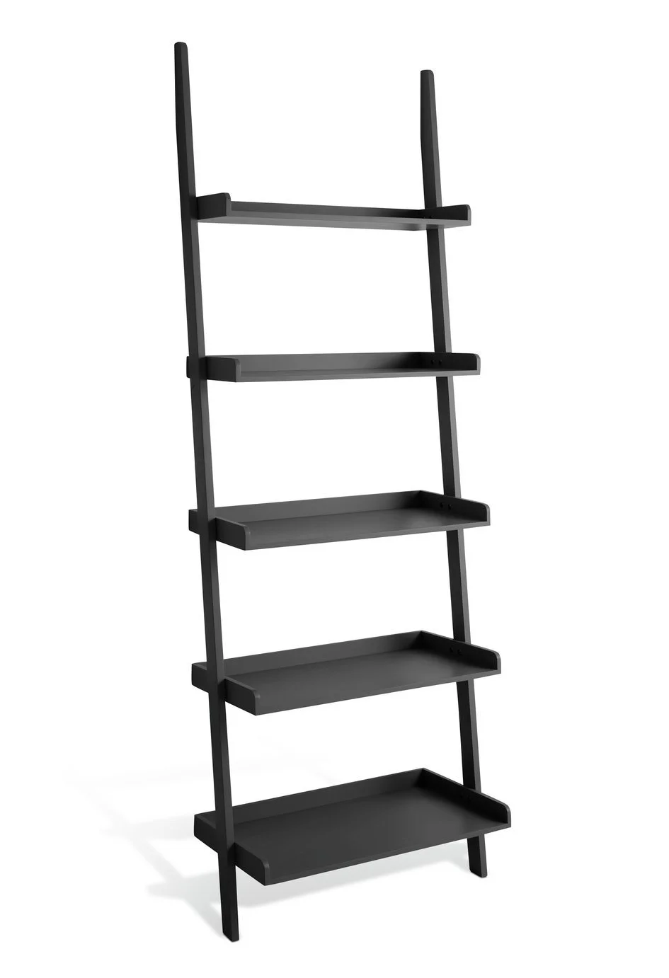 Habitat Jessi 5 Shelves Wide Bookcase - Black 17755963_2.jpg