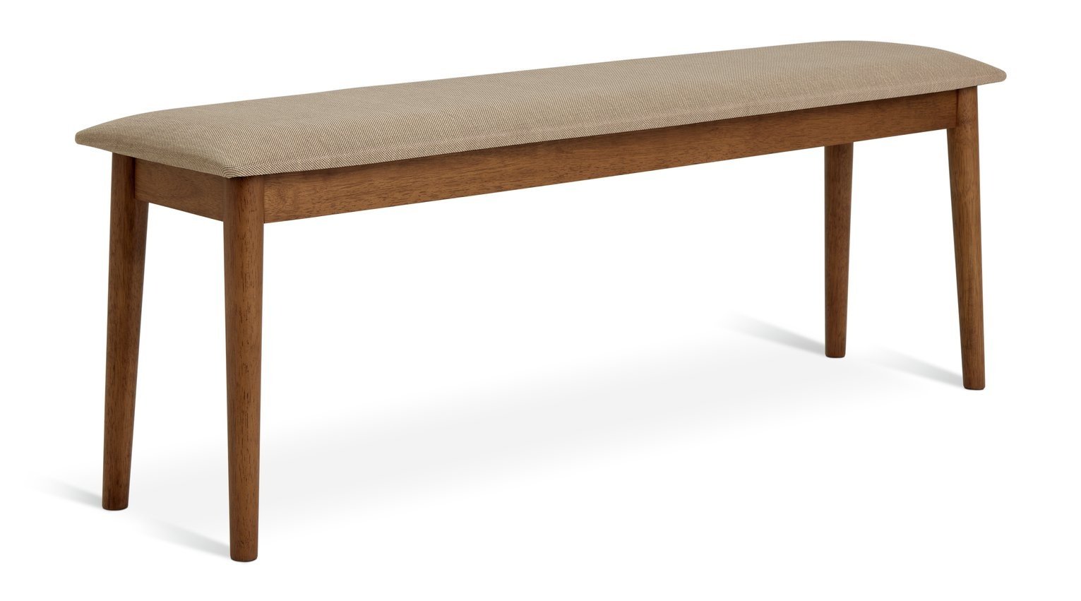 HABITAT SKANDI WALNUT BENCH 14664428