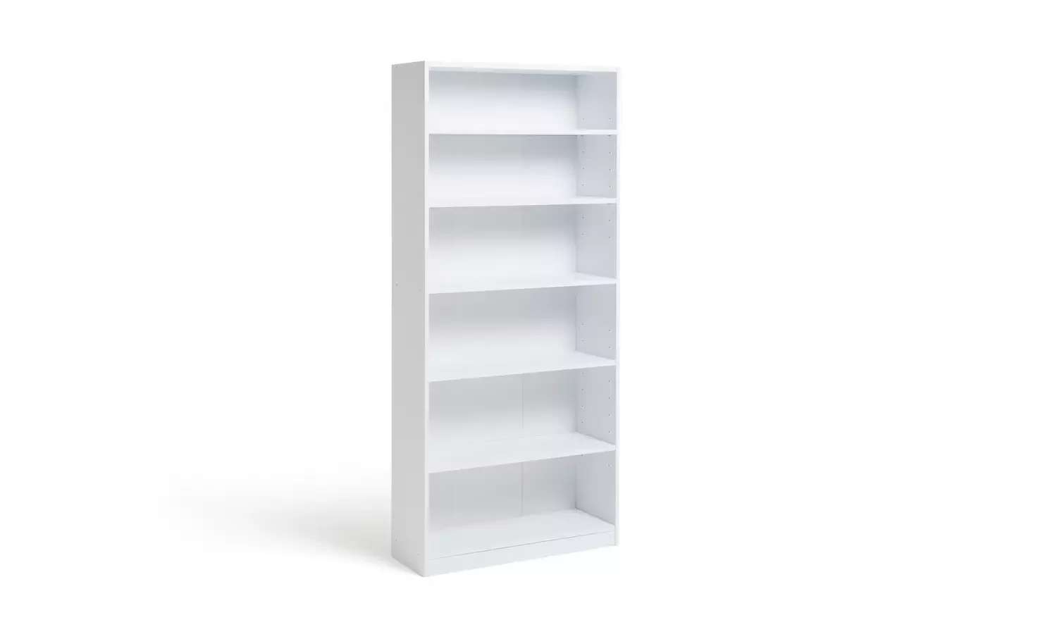 Deep Bookcase - White