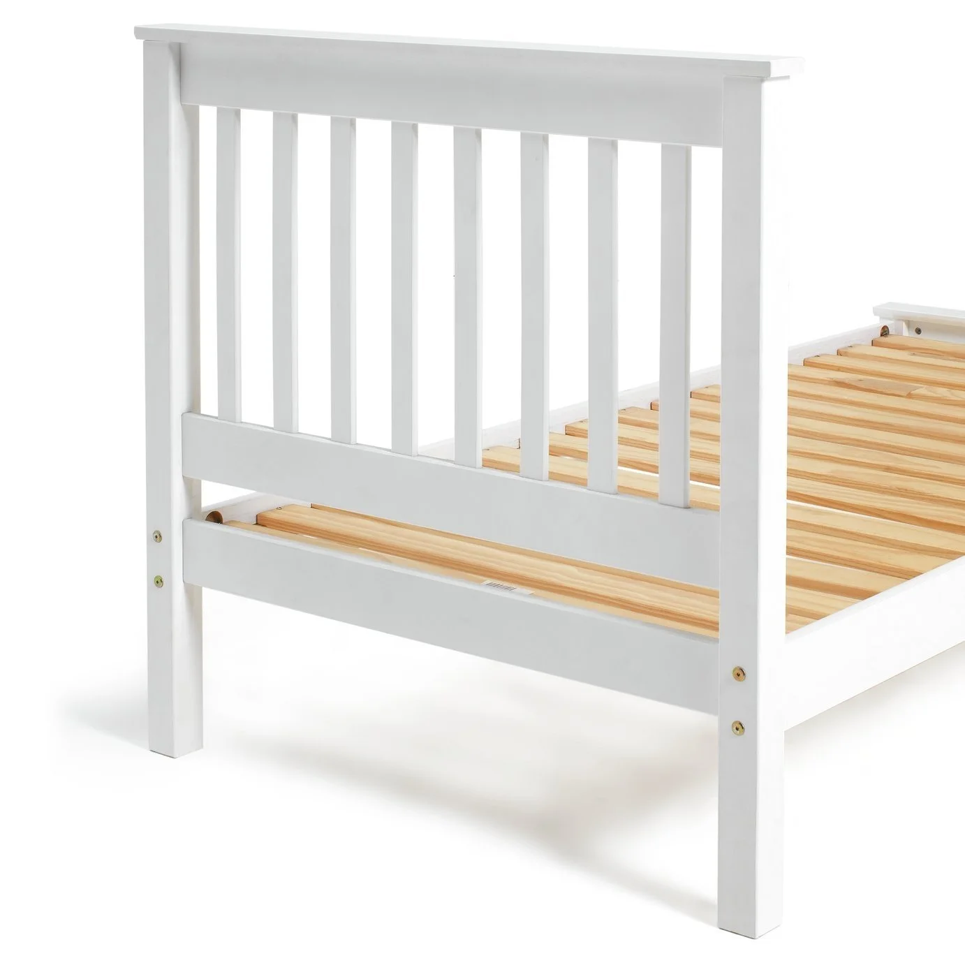 Habitat Noah Single Bed Frame - White 15438653_8.jpg