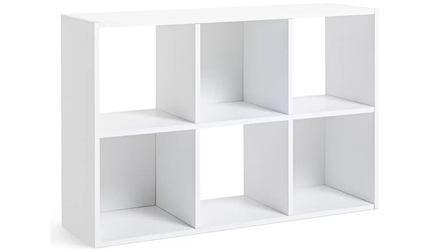 6 Cube Storage Unit - White