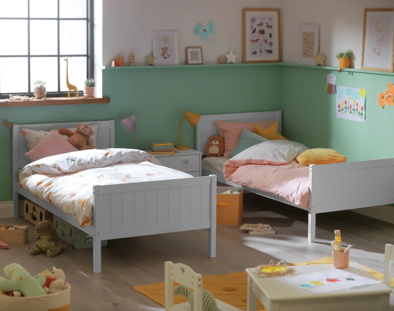 Habitat Detachable Bunk Bed Frame - Grey 17985290_13.jpg