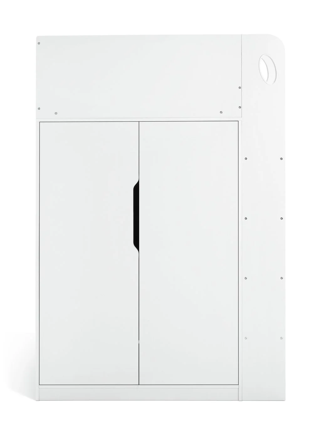 Habitat Jude High Sleeper With Wardrobe - White 14657370_3.jpg
