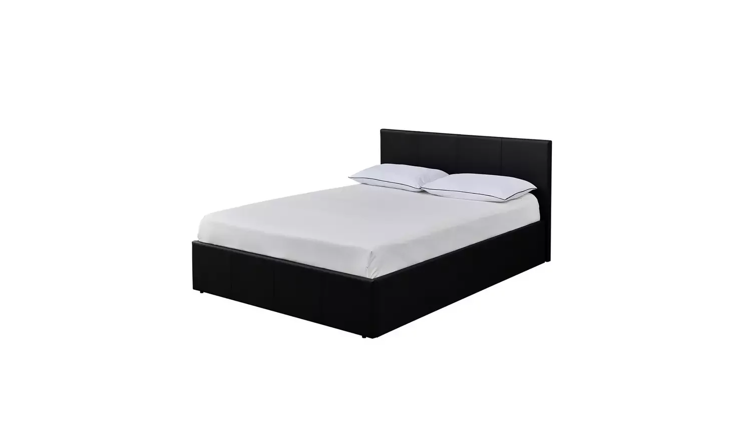 Double End Open Ottoman Bedframe in Black 9532160