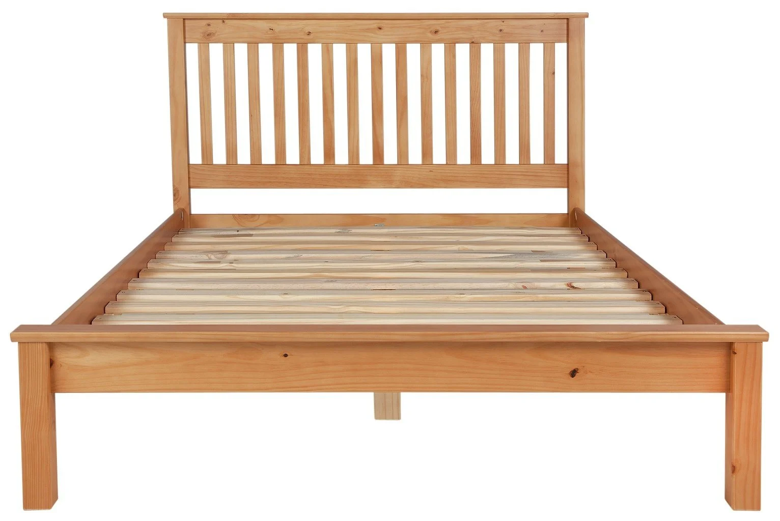 Argos Home Aspley Double Wooden Bed Frame - Oak Stain 14976800_4.jpg