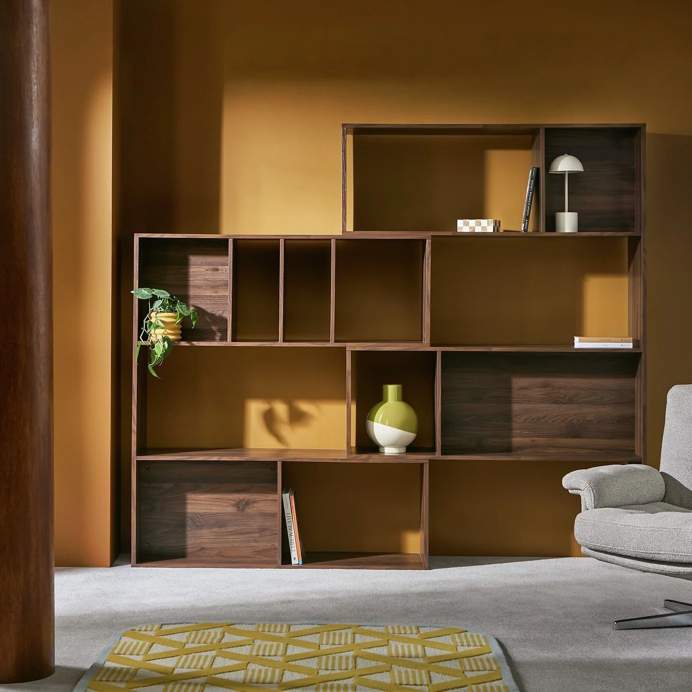 Habitat Atwood Extendable Shelving Unit - Walnut 17753824_8.jpg