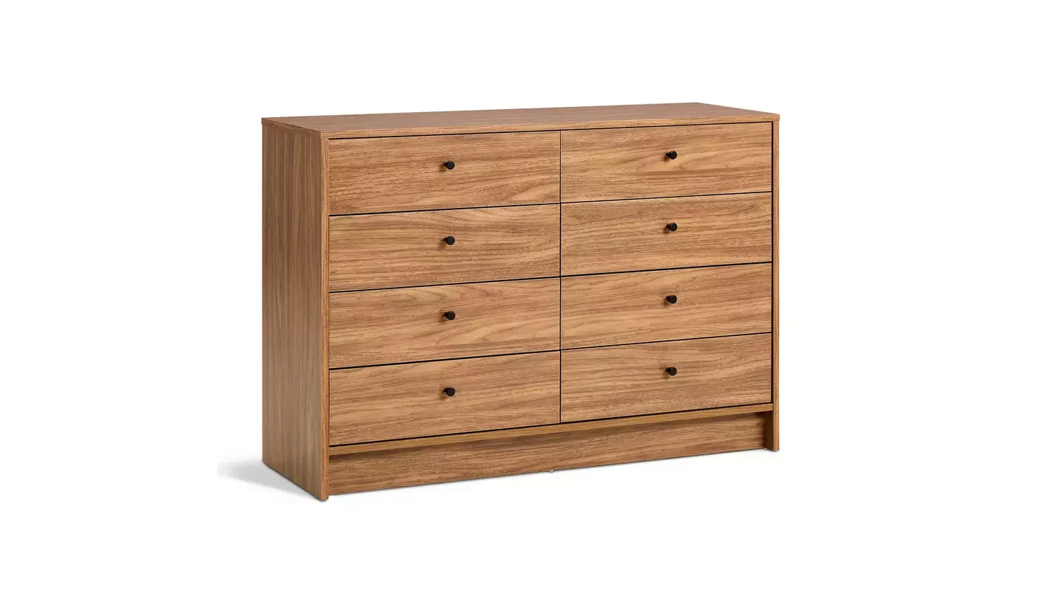 8 Drawer Chest - Walnut