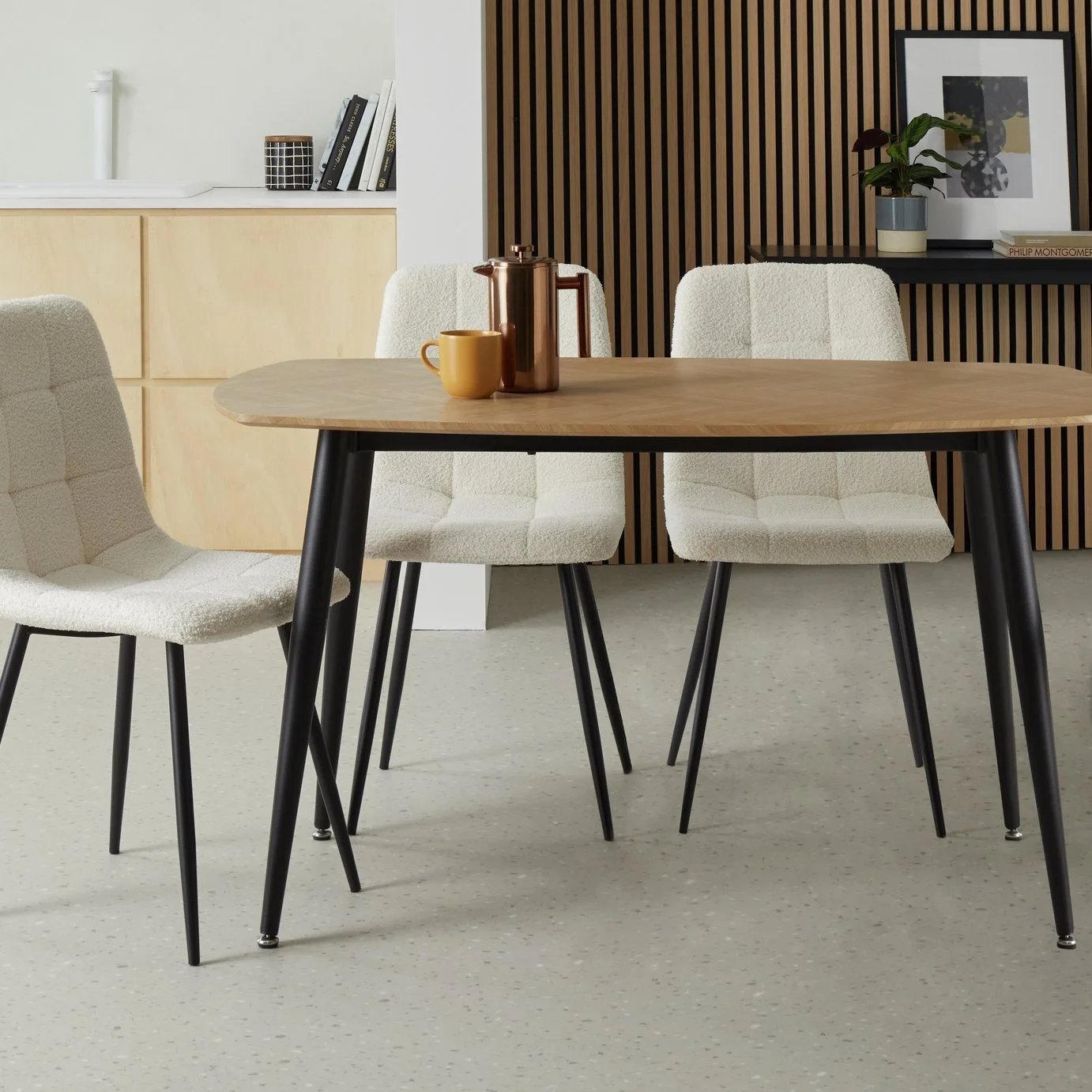 Argos Home Cobin 4 Seater Dining Table - Natural 17049325.jpg