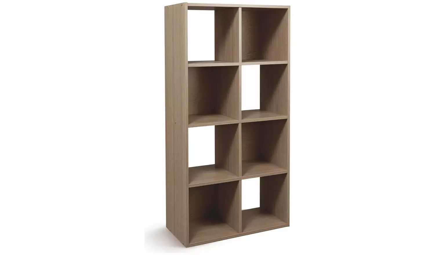8 Cube Storage Unit - Oak Effect