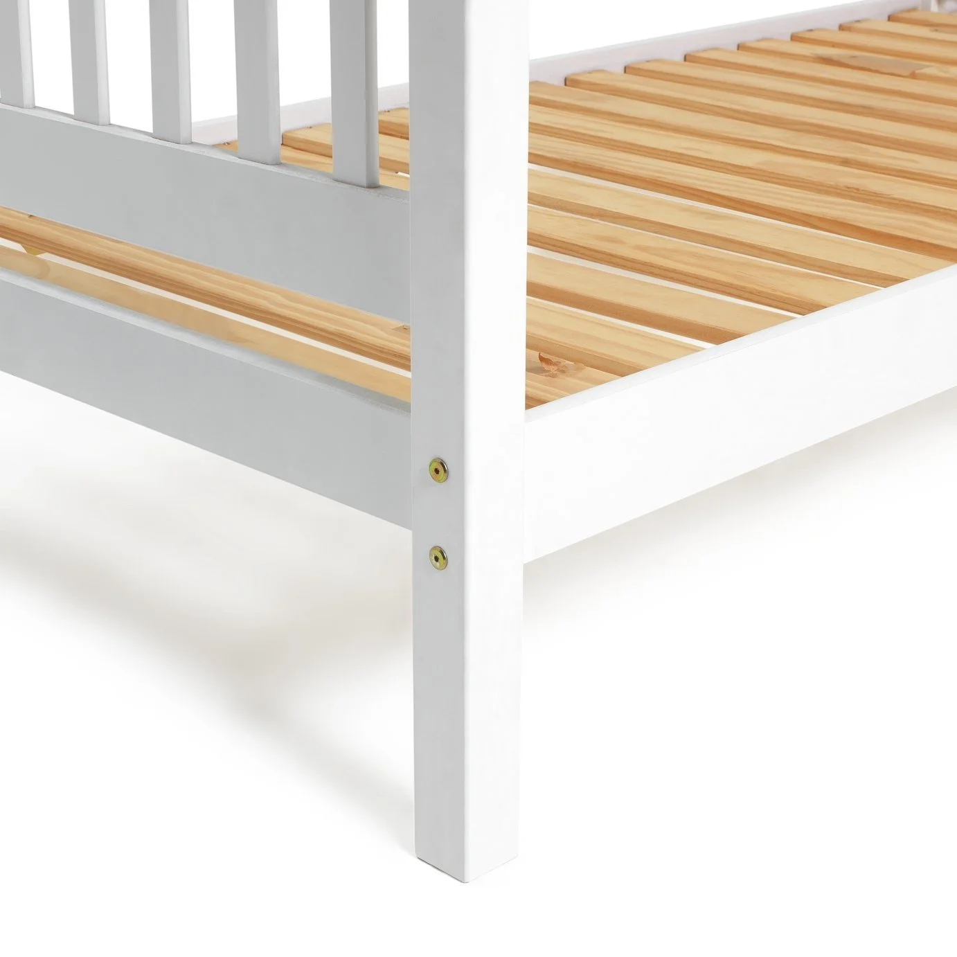 Habitat Noah Single Bed Frame - White 15438653_6.jpg