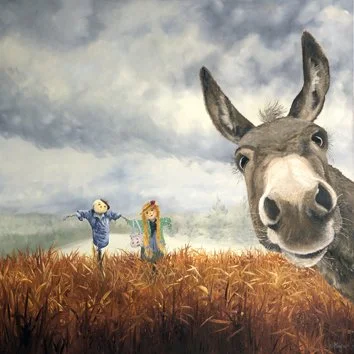 Scarcrows with donkey.jpg
