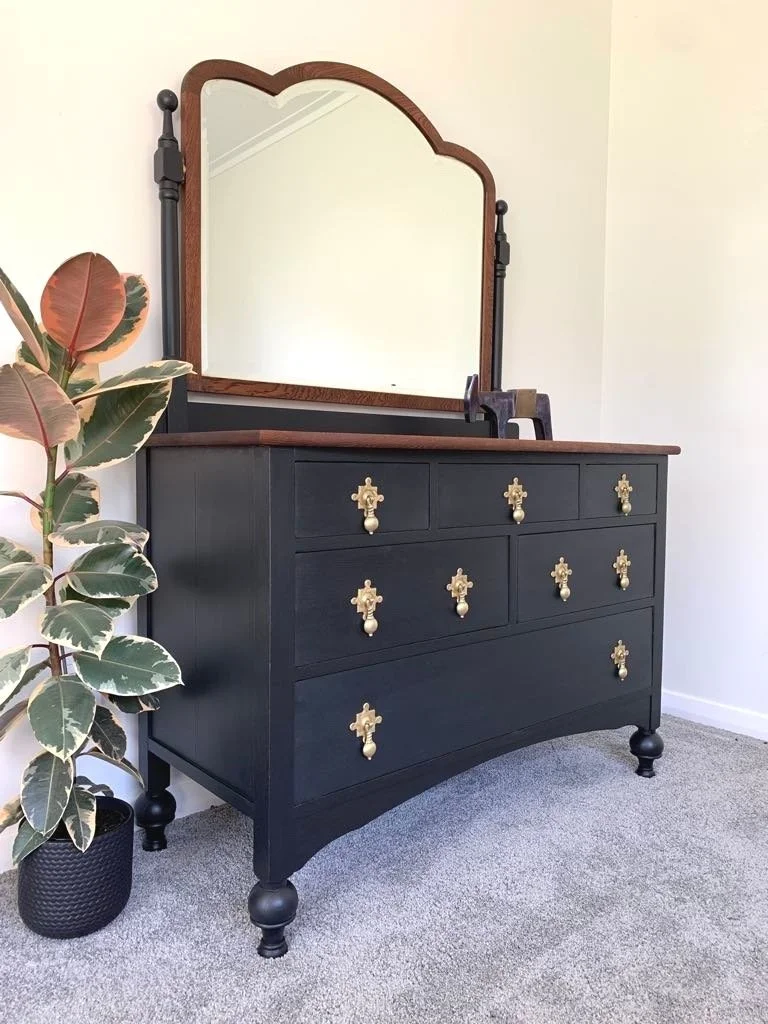 Antique Oak Dresser — The Art Shed