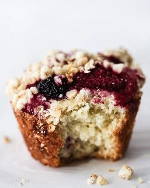 Made from Scratch: Field Berry Streusel Muffins