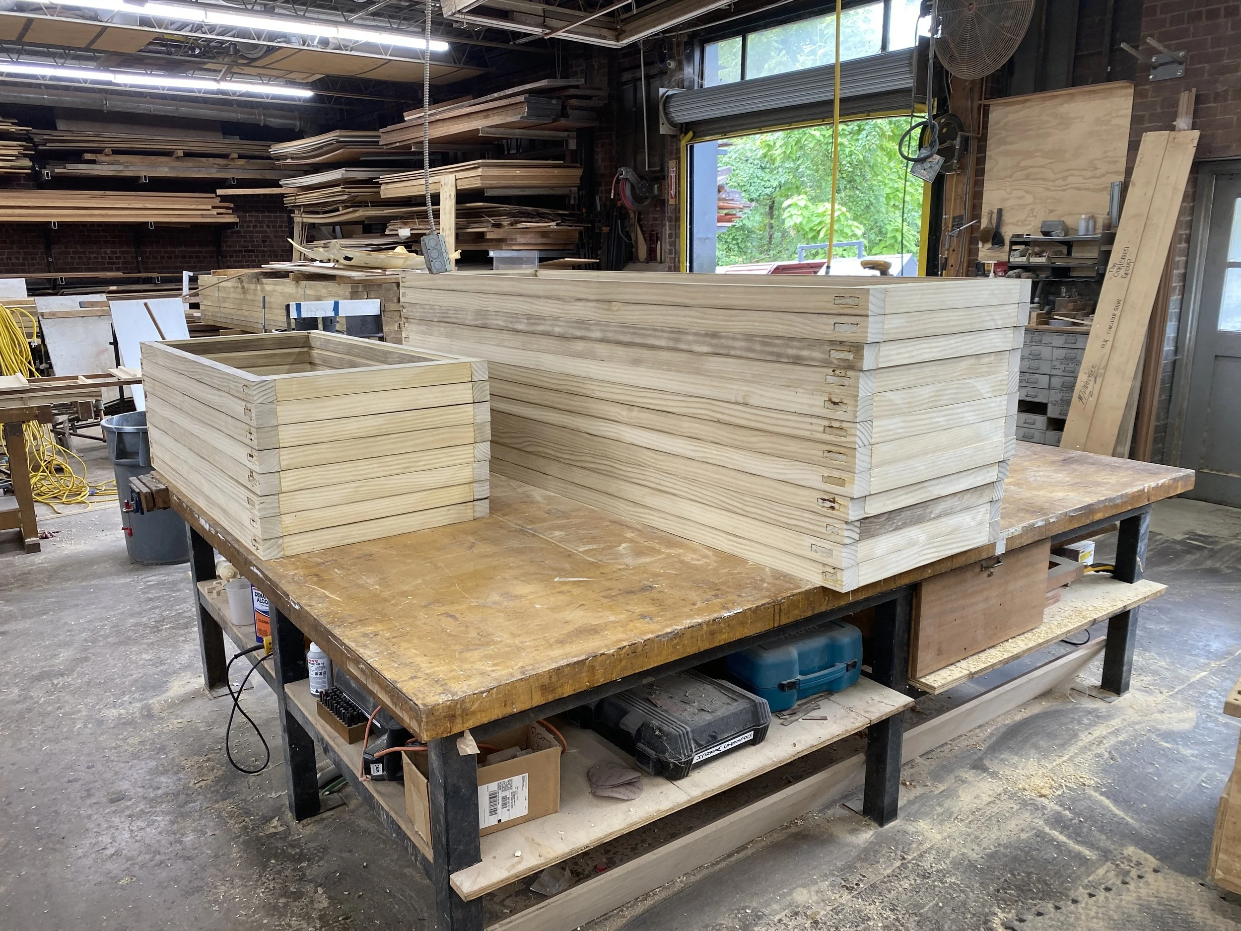 Every one of these Accoya sash is completely flat. There are no laminations and no finger joints, just sound structural joinery and stable solid wood.