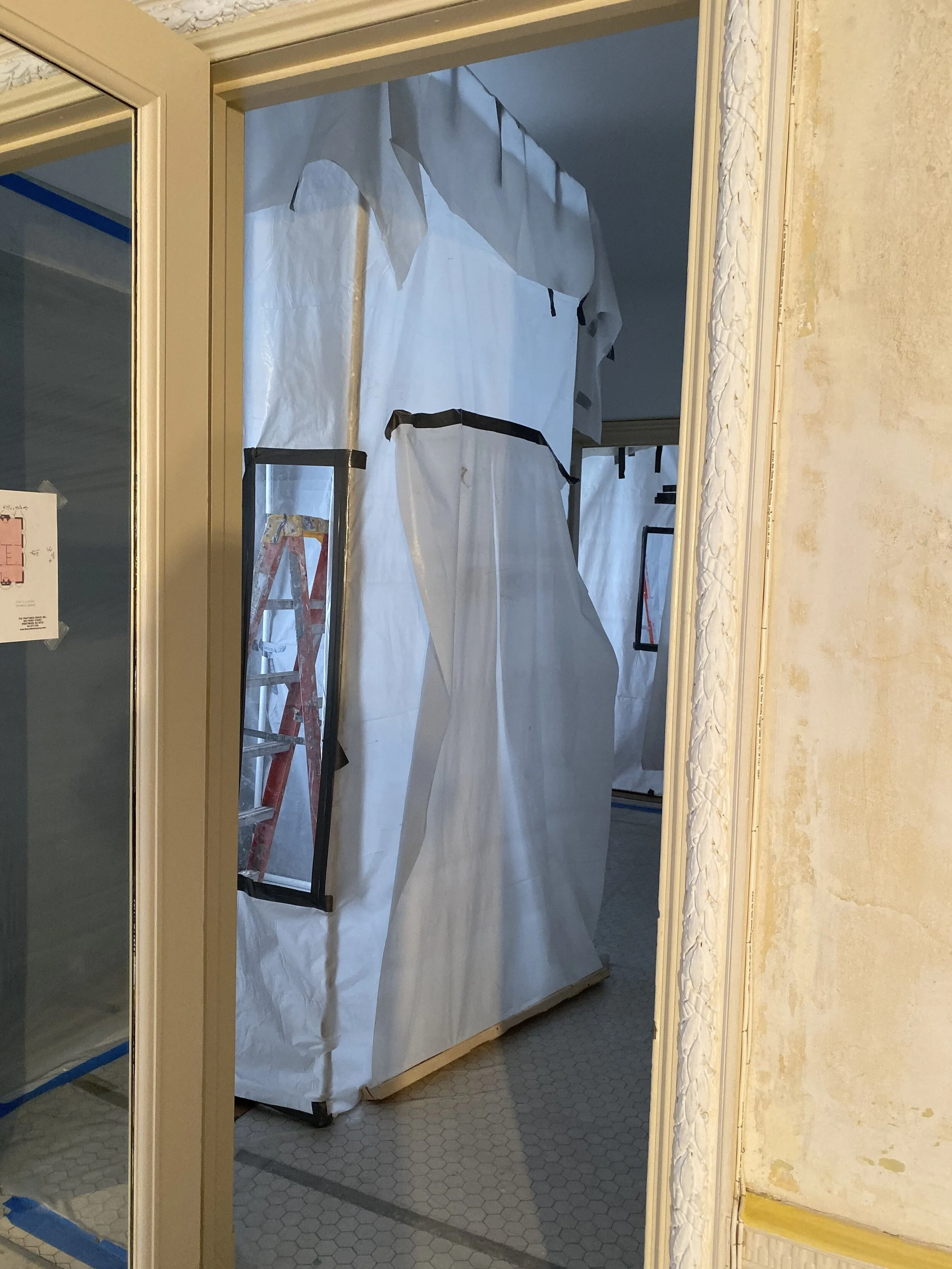 The Russians were cooperative and thoughtful in their communication, they did insist we install these viewing windows in thee containment chambers and maintain security in every room.