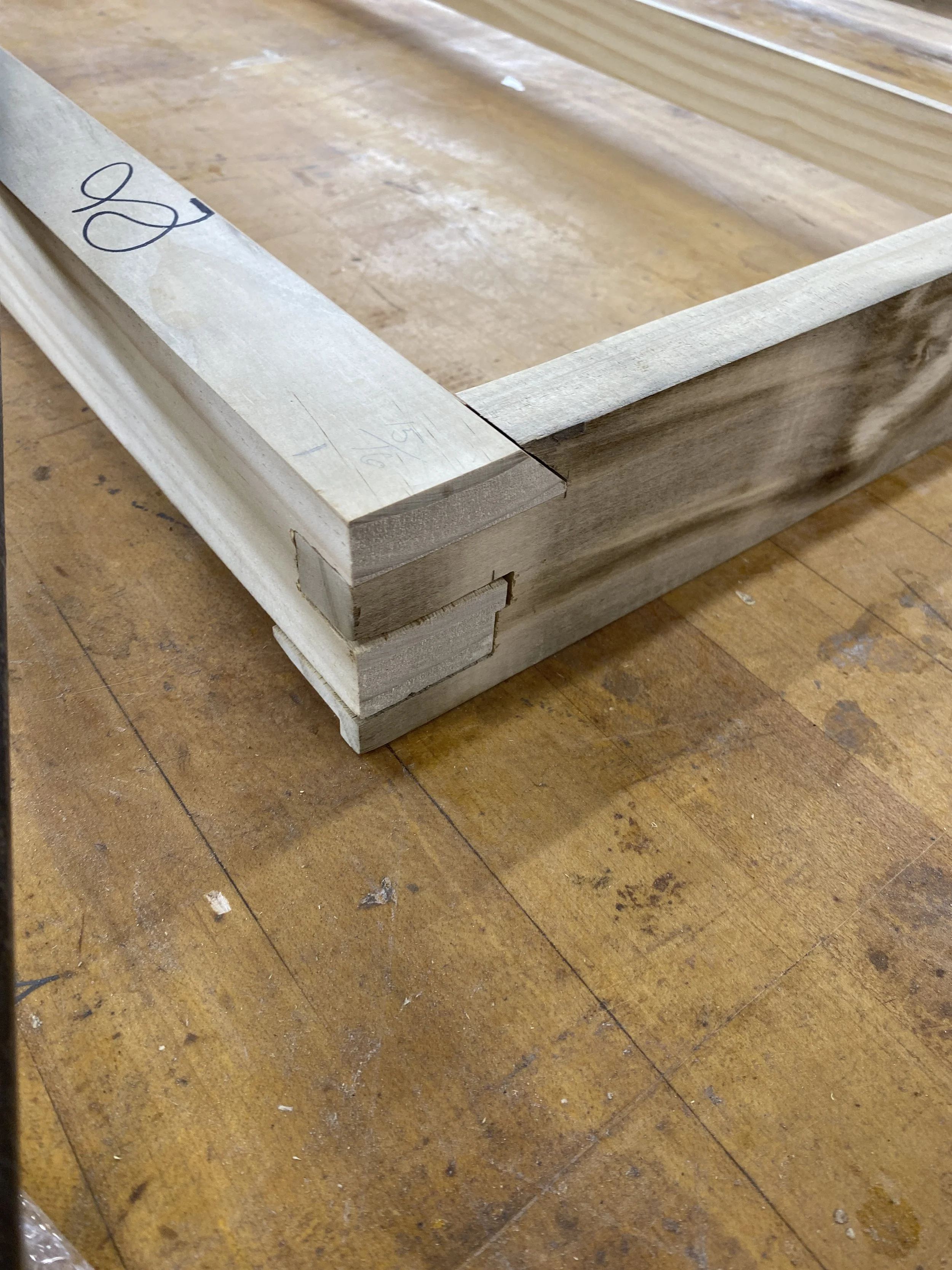 Sash joinery in the Accoya is more trouble free, less strain on machinery and very little tear out.