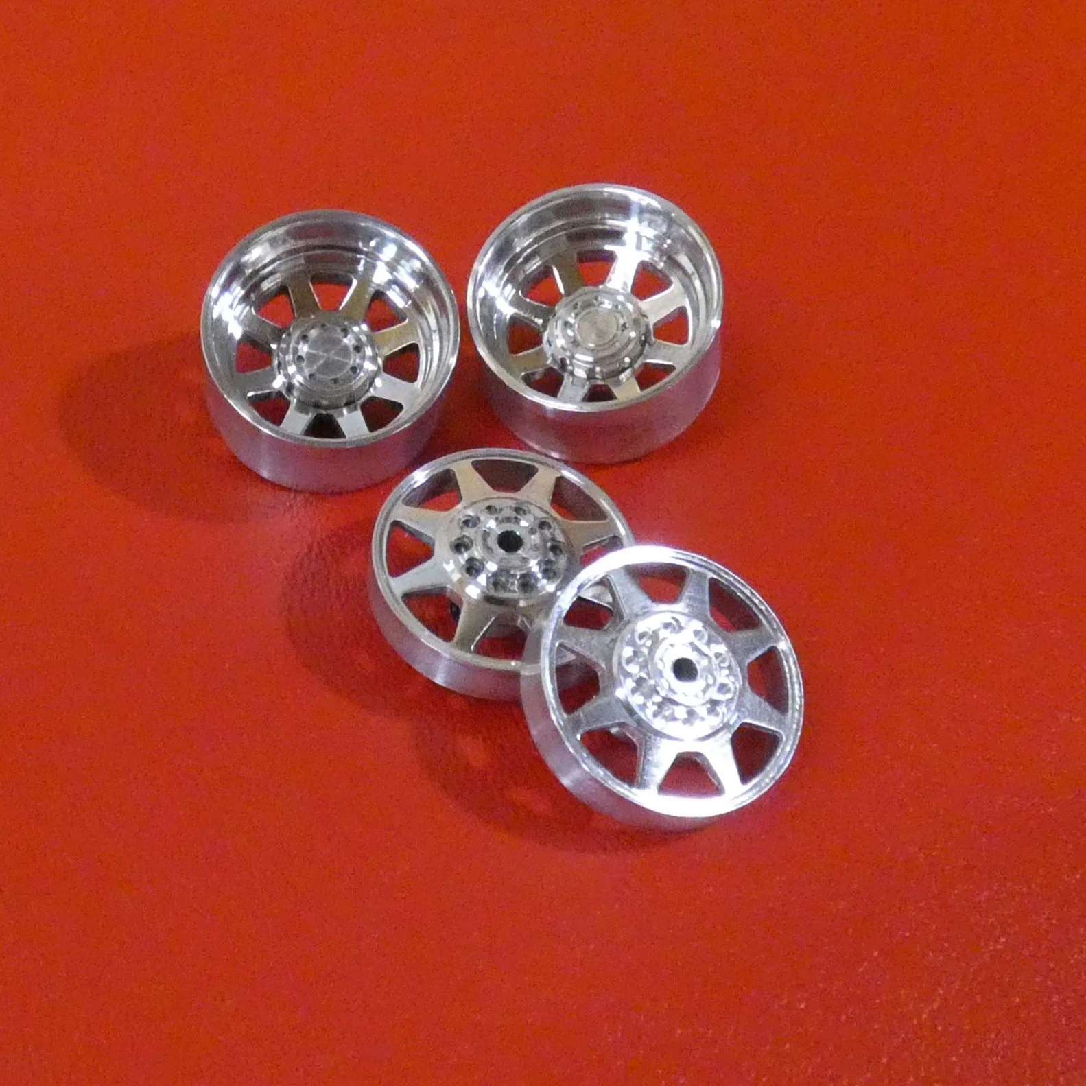 1/25 Slot car AR8 Dually wheels