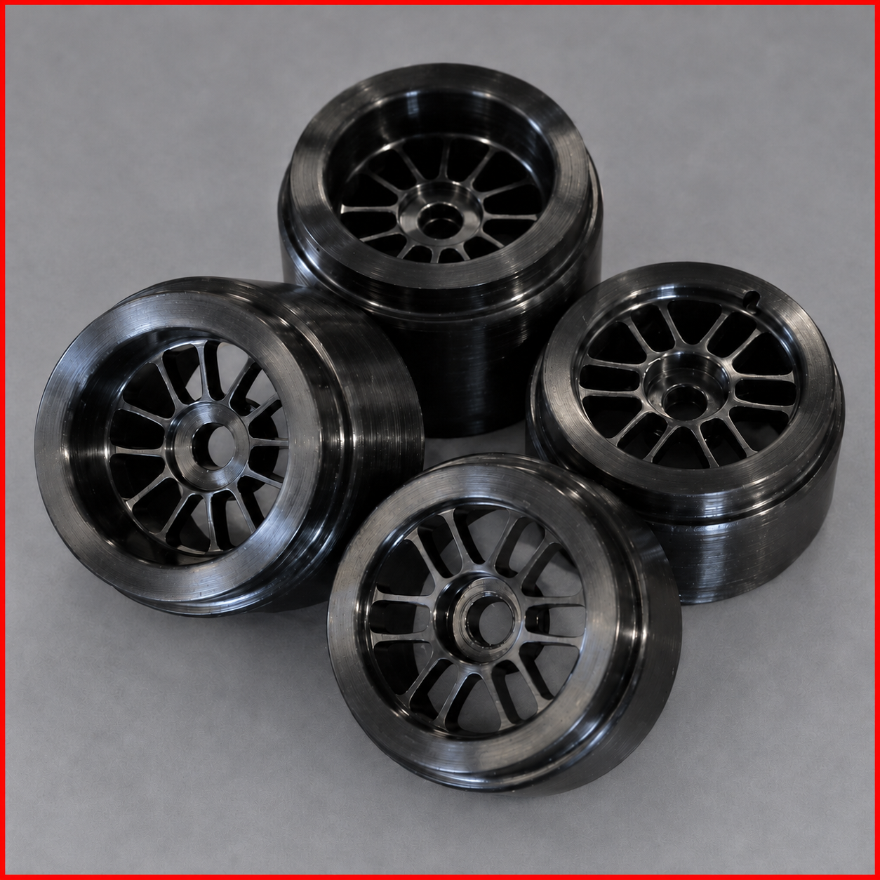 JR Salvinos Indy Car wheel Black