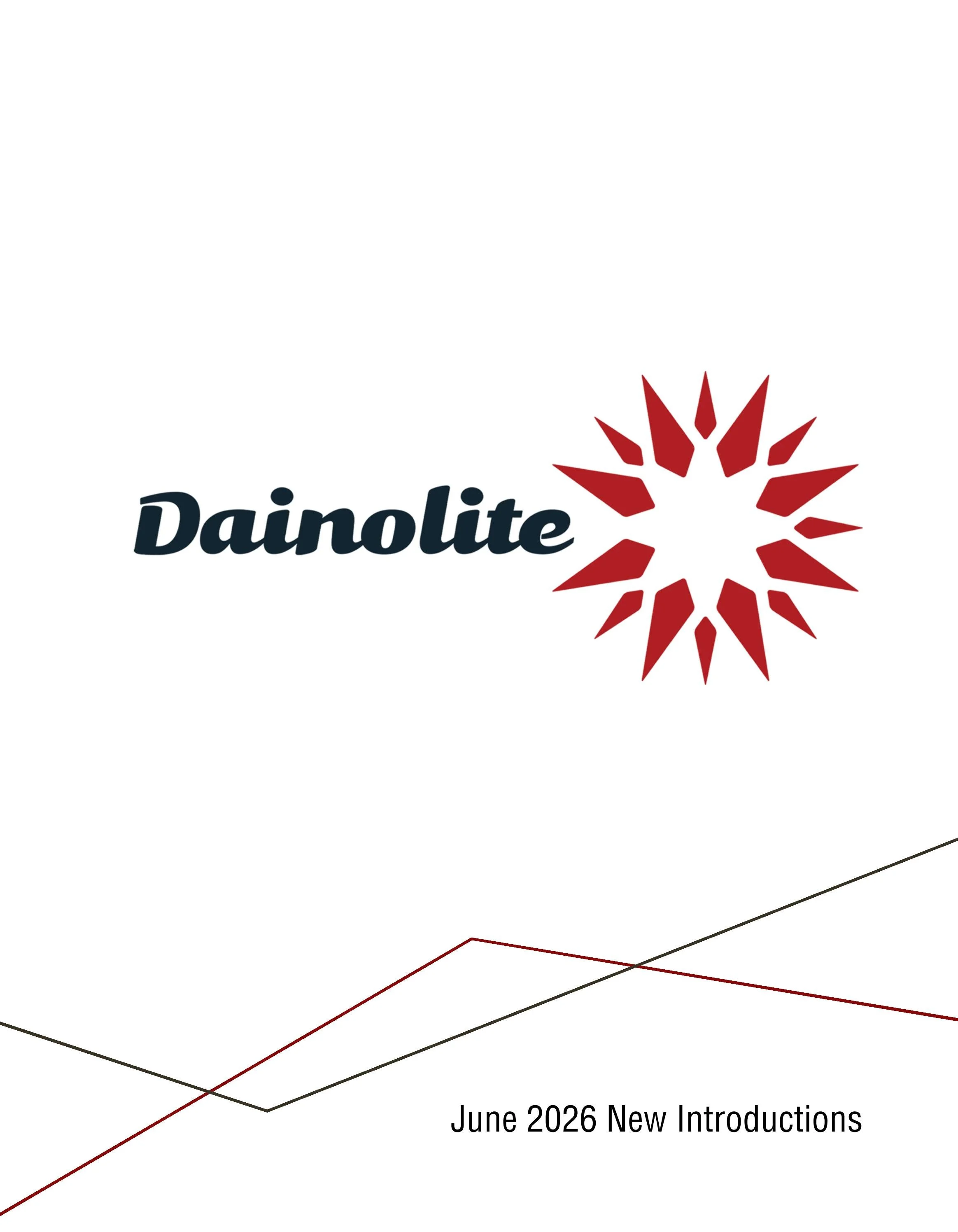 Dainolite June 2026 New Introductions