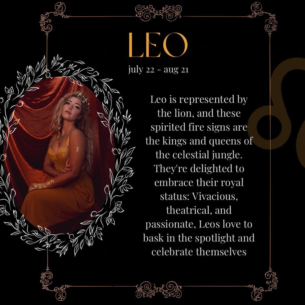 Who has Leo placements in their chart? ♌️ 

Comment below! 

Creative Director &amp; Photographer: @ maddisenvmedia
Stylist: @s.elopre 
MUA: @makeupbyeilleeen 
Model: @matashanorgan 

#leoseason #leo♌ #zodiacsigns #astrology #sandiegomodels #sandiego