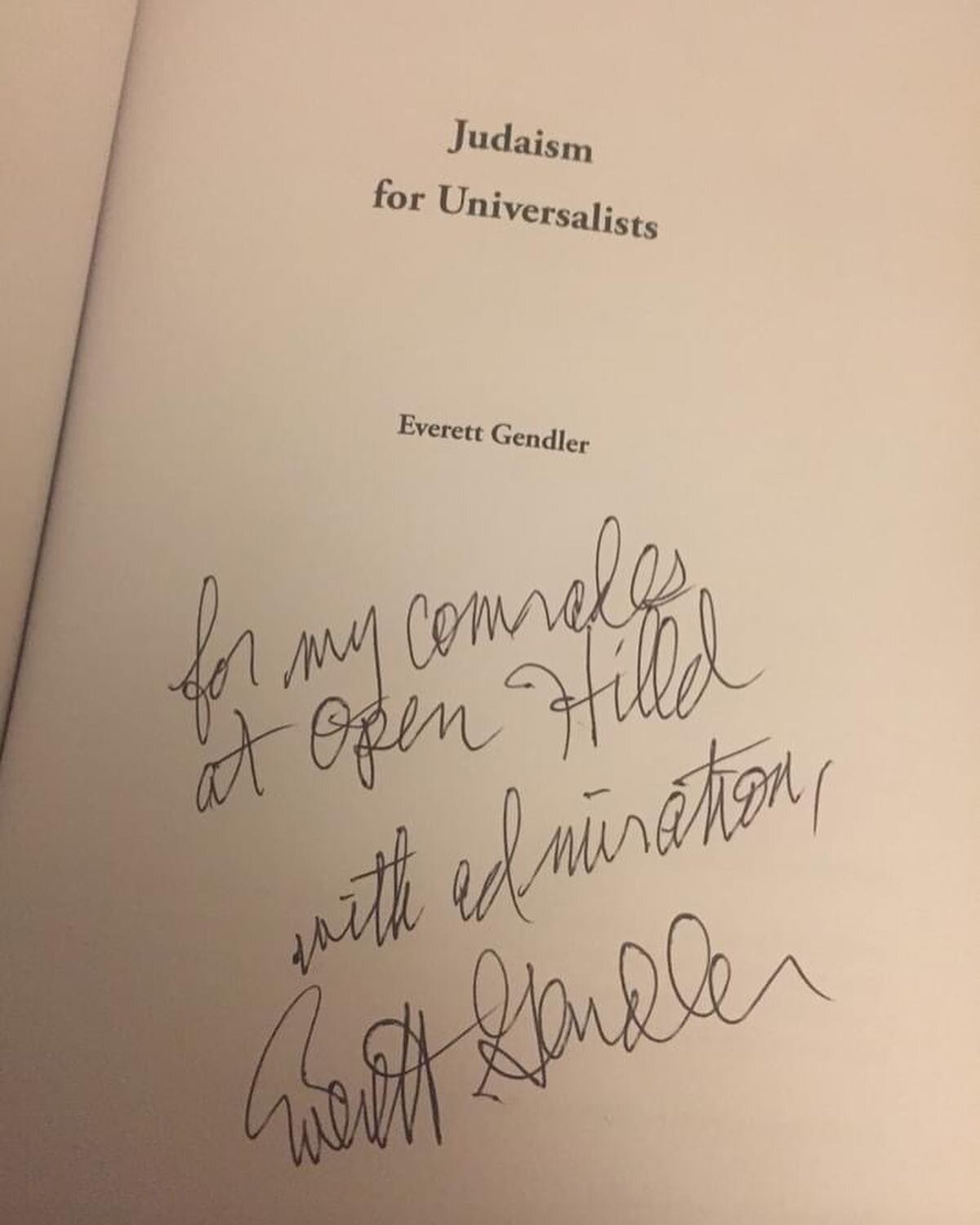 We are saddened to learn of the passing of Open Hillel rabbinical council member, Rabbi Everett Gendler z&quot;l, aged 93. Rabbi Gendler was a lifelong civil rights and environmental activist. 

May Rabbi Gendler's memory be for a blessing, and may w