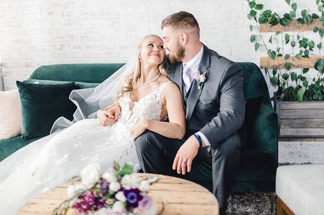 These two weren't about to let Covid19 get in the way of their love! Right before the shutdown, Morgan and Alex had a small, intimate ceremony in our rental space on their originally planned wedding day. It was the sweetest day for just the two of th