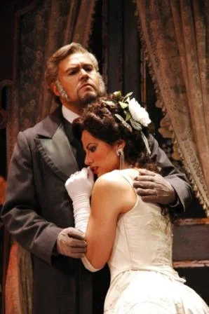 Germont in La Traviata w: soprano Cristina Nassief.JPG