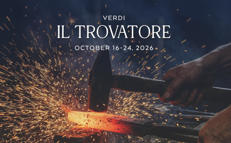 Pacfic Opera Victoria: Count di Luna in Verdi's Il Trovatore
