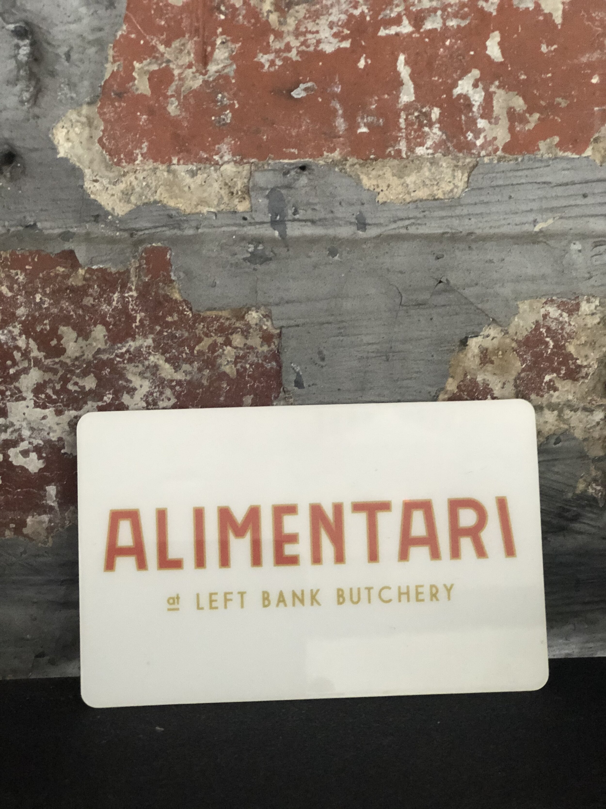 Alimentari Gift Card