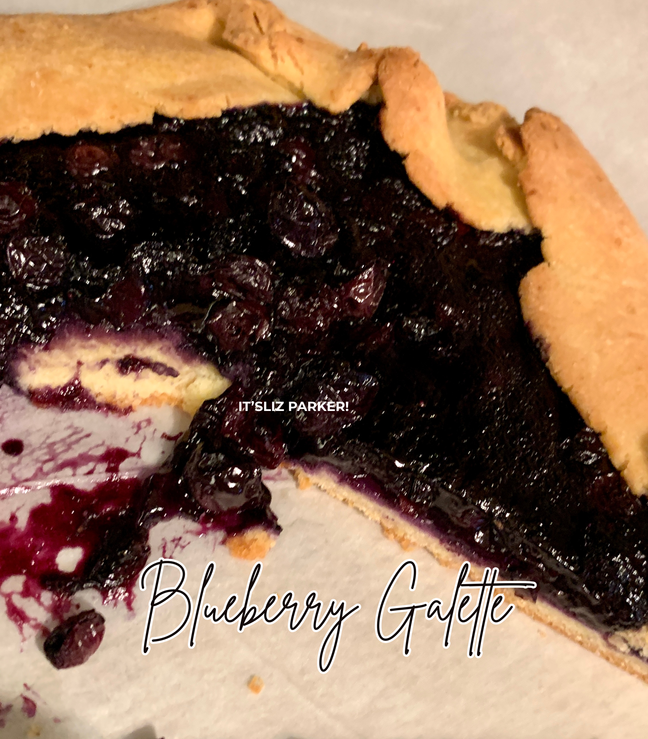 Spring Galettes: The Perfect Rustic Dessert for the Season, the One with Blueberries!