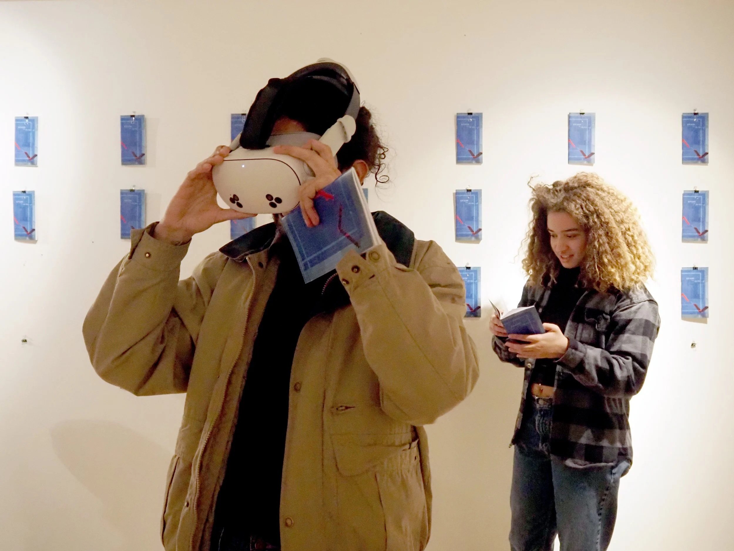 The SIPs: Spaces in Progress exhibit opened in the BEB gallery at the Rhode Island School of Design in November 2025.