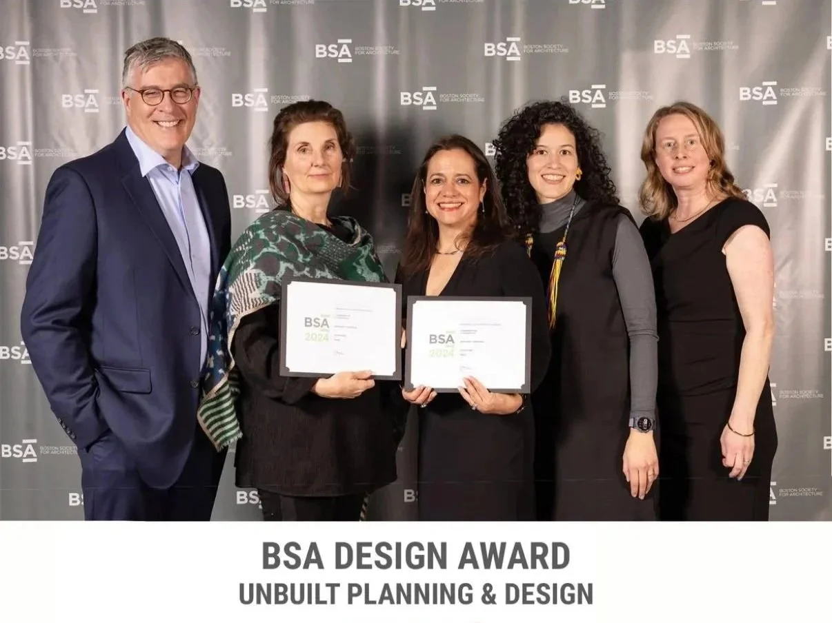 Our design for the Parkland 17 Memorial was honored at the 2025 BSA Awards Gala. Image by STUDIO ENEE and KMDG.