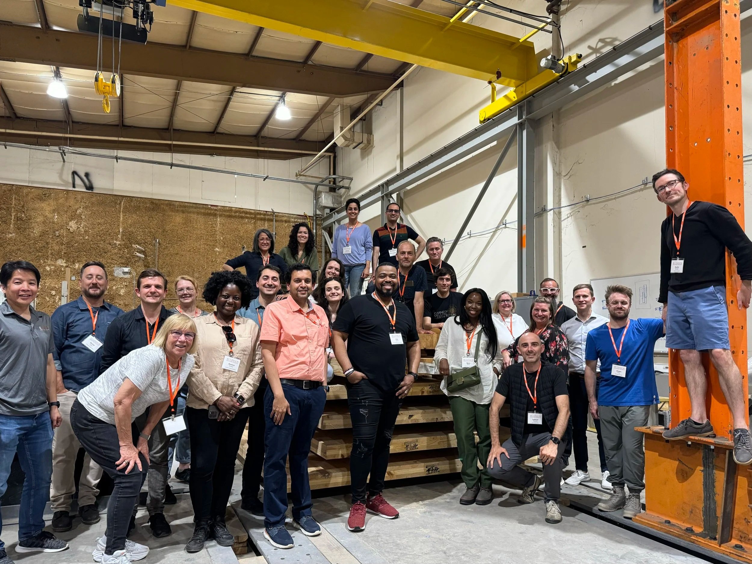 WUD institute for faculty development in Mass Timber knowledge, hosted at Clemson University