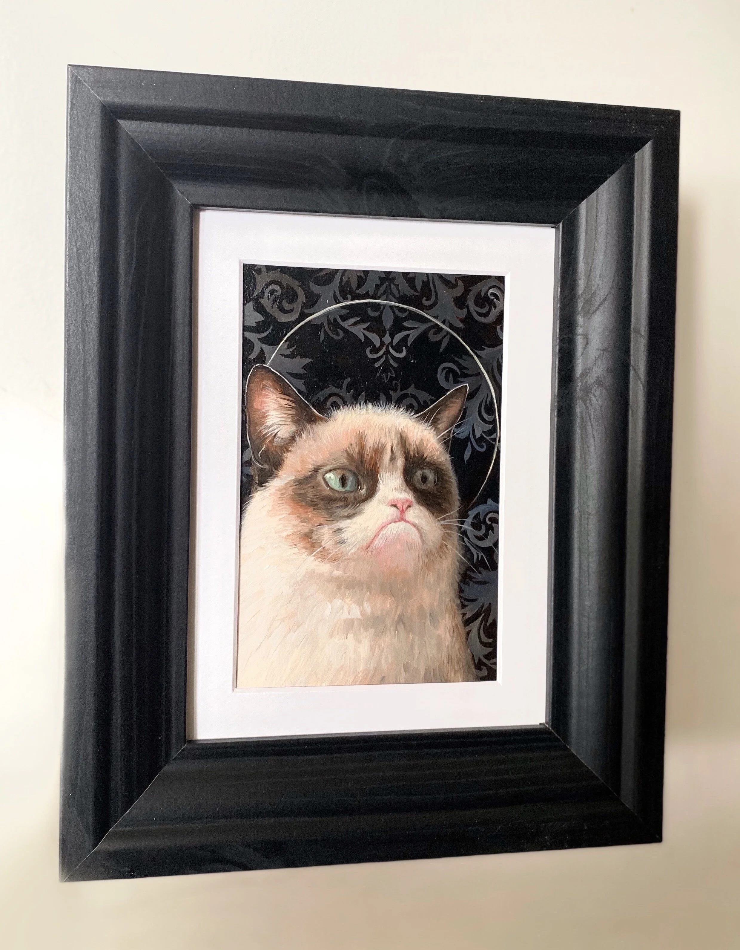 JennyAllnutt_grumpycat framed.JPG